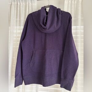 L.L. Bean purple Women's cowl neck sweatshirt